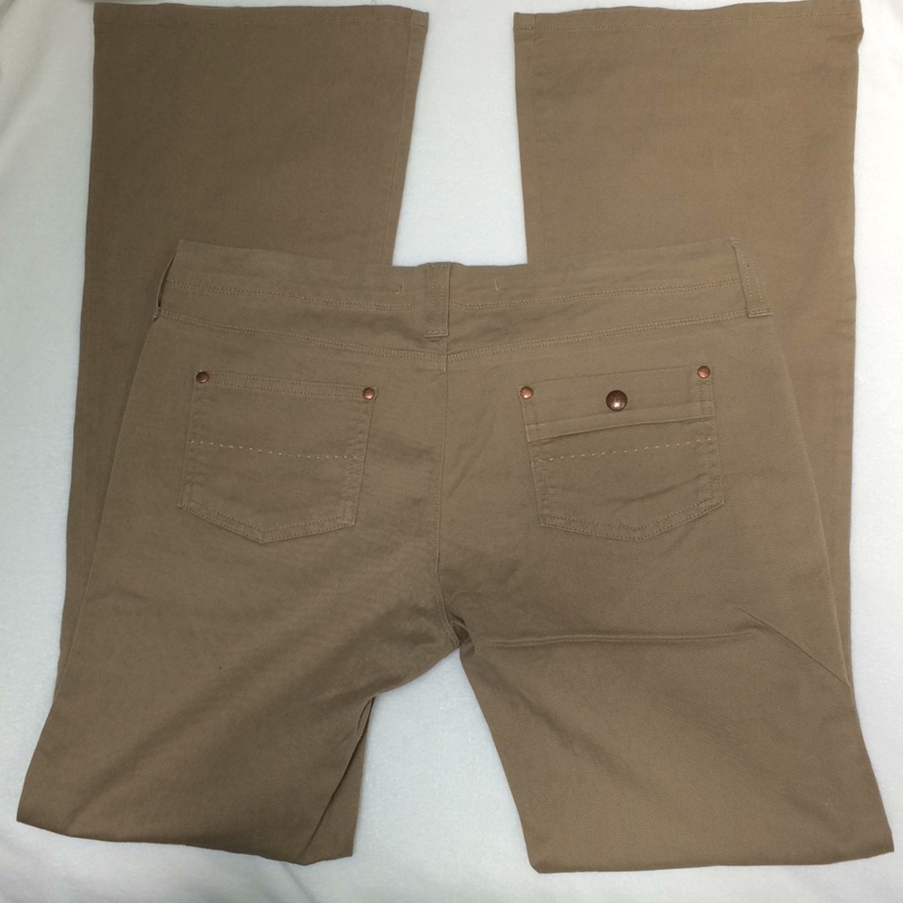 Mavi Khaki Tan Flared Pants